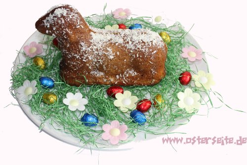 Osterlamm mit Marzipan